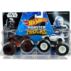 Hot Wheels Monster Trucks Star Wars Demolition Doubles Darth Vader  Stormtrooper